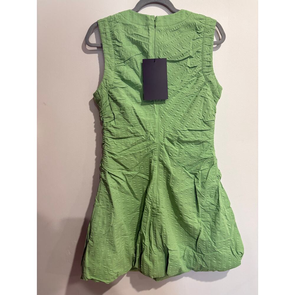 NWT Tuckernuck Alisa Sleeveless Seersucker Mini Dress Pistachio Green Women's 8 - Picture 6 of 6